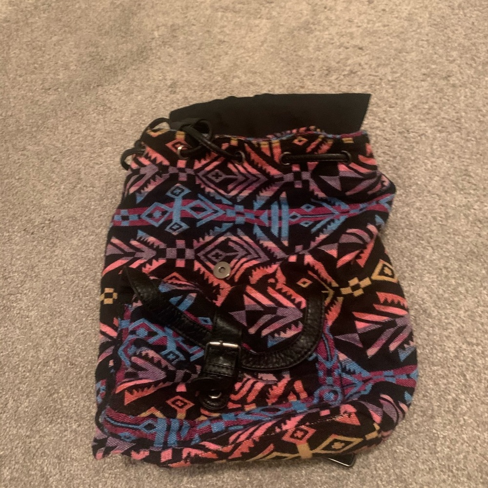 Small Colourful Aztec backpack - Picture 5 of 5